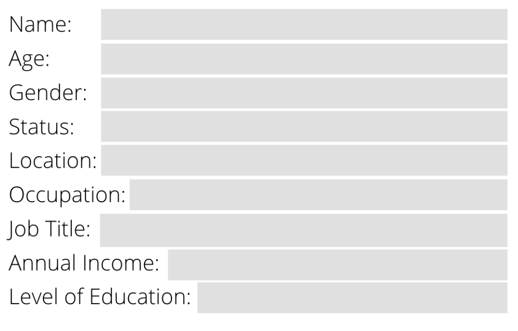 The Customer Avatar Worksheet | Tranzpay